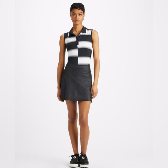 G/FORE Offset Gradient Stripe Sleeveless Top With Ribbed Collar NWT S, M, L - Picture 8 of 12